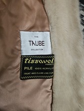 vintage tissavel faux fur