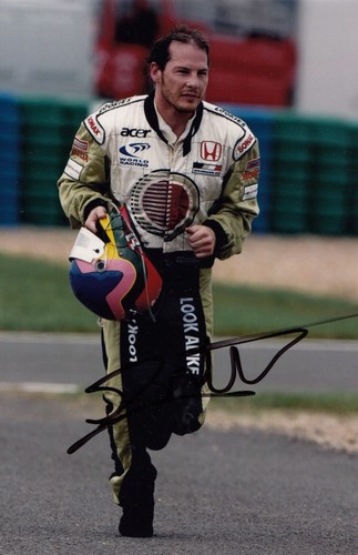 Signed jacques villeneuve - jacques,