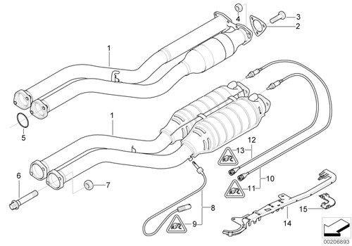 Bmw genuine catalytic - genuine,