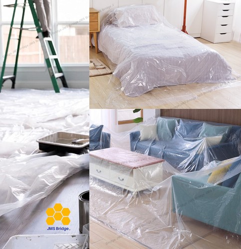 Polythene dust sheet large - ,
