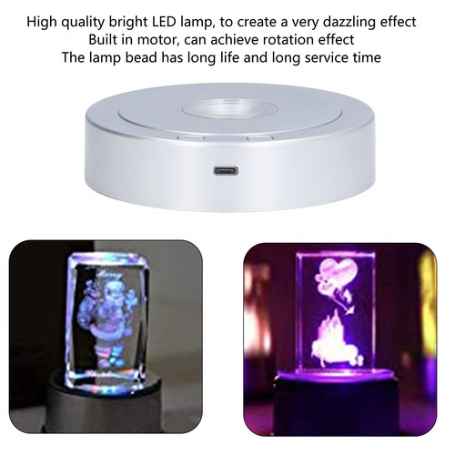 Led display base usb rgb - display,
