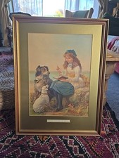 Antique Engraving ONCE UPON A