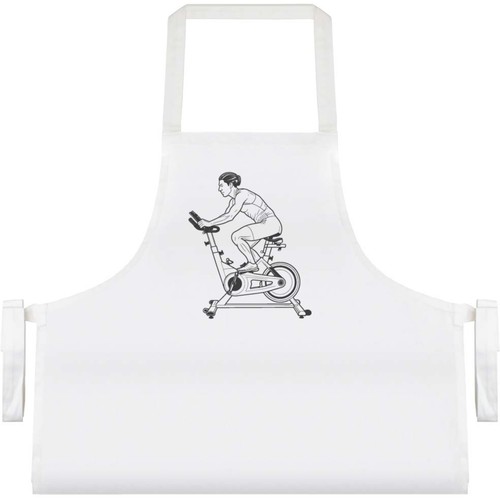 Spin bike cooking apron - 'spin,