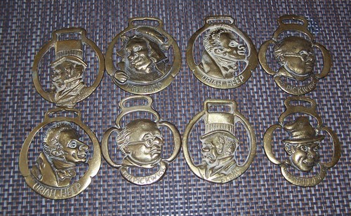 Vintage horse brass dickens - horse,