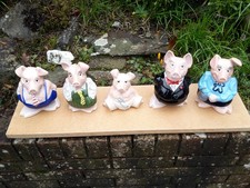 Nat West Pigs Wade Figurines