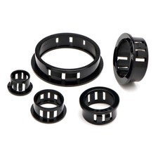 8mm - 30mm Black Round Grommet