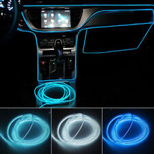 1x Car Interior Light Atmosphere Ambient Lights LED Strip Flexible Neon Lamp