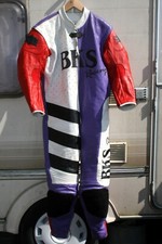 BKS APRILIA LEATHER RACE SUIT RSV MILLE RS250 SIZE M
