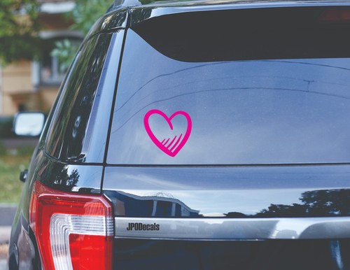 Heart decal hand drawn - heart,