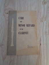 Care and Minor Repairs of the Clarinet by Vito Pascucci 1959 SC