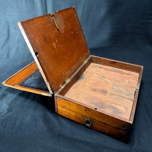 Antique vintage lap desk - lap,
