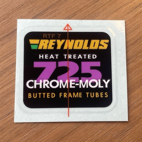 Reynolds 725 frame - frame, tubing
