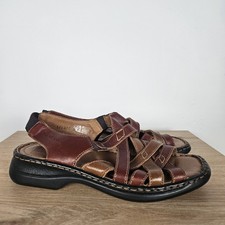 Josef Seibel  Adrianna Sandals Women' Size UK 4 Brown Leather Lined Air Massage