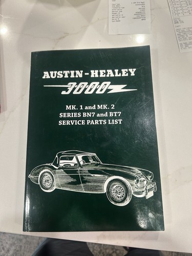 Austin healey 3000 service mk1 - 3000,
