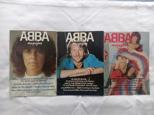 Abba official magazines - official,