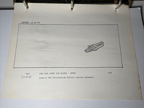 Star wars storyboards empire - storyboards,