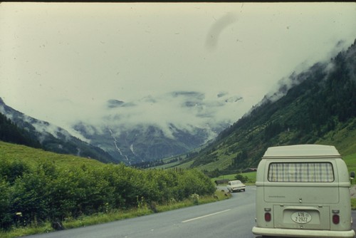 C1960 35mm slide volkswagen - c1960's,