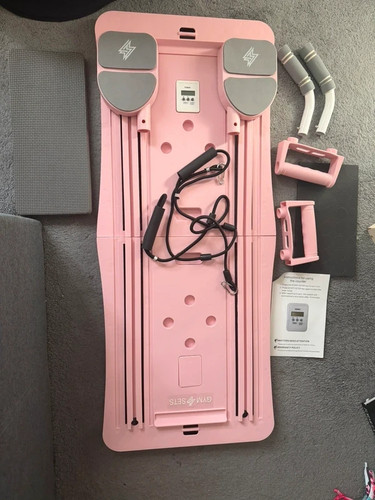 Pink reformer pilates board - pink,