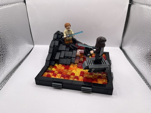 Custom moc duel mustafar - moc, on