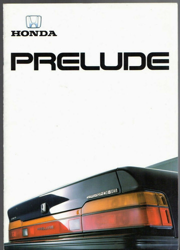 Honda prelude 1987 1988 - honda, 1987-1988