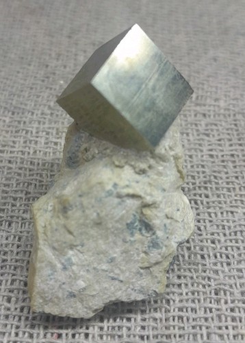 Iron pyrite cube crystal - pyrite,