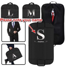 Personalised Custom name Breathable Travel Suit Garment Dress Bag Clothes Covers