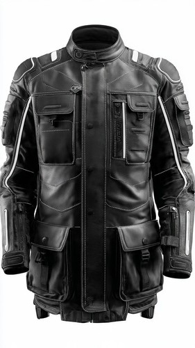 Men black pure leather - pure,