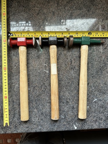 Set planishing hammer - set, of