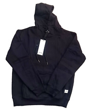 FIRETRAP HOODIE MENS BLACK FLEECE HOODY SIZE M