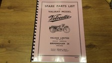 VELOCETTE VALIANT MODELS PARTS