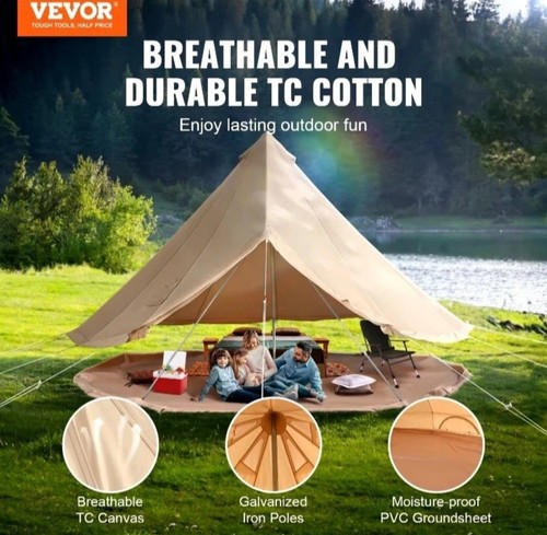 Vevor canvas bell - canvas, tent