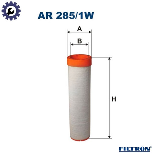 Secondary air filter 285 1w - air,