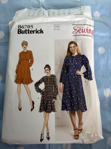 Butterick b6705 sewing - b6705,