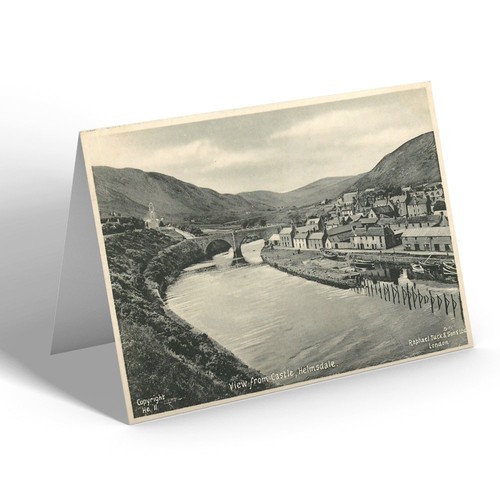 Notelet vintage scotland - notelet,