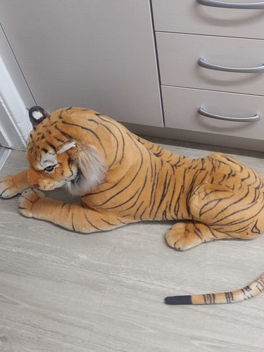 Jumbo stuffed plush - xl, tiger