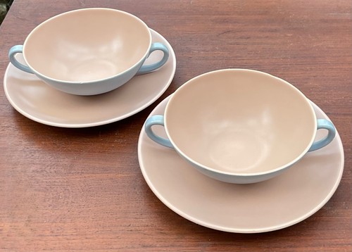 Poole soup cups - /, &