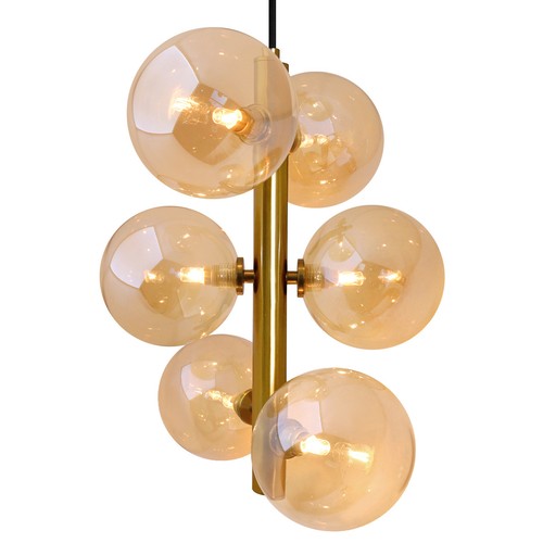 Cluster amber glass - cluster,