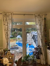 French Doors Large White uPVC External Dim.  W.  2.44m x 1.84m