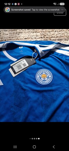 Leicester city home shirt - shirt, size