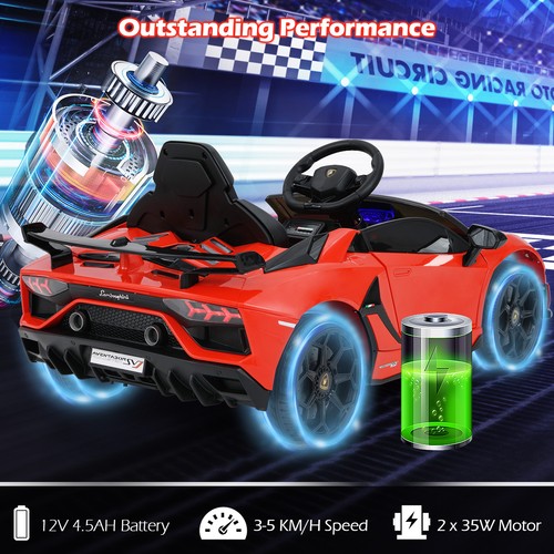 12v licensed lamborghini kids - 12v,