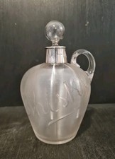 Antique whisky decanter - whisky,