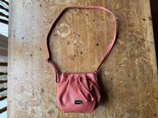 NINE WEST PEACH FAUX LEATHER