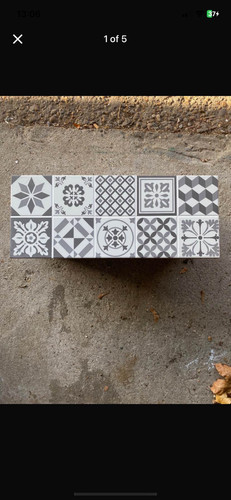 Wall tiles grey and - , b&q
