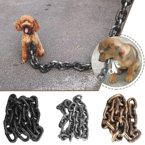 Funny dog chain plastic large - dog,