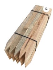 Pack Of 4   19mm X 36mm X 300mm (12”)Wooden Garden Stakes