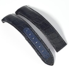 Omega Speedmaster Blue Side of the Moon CUZ007281 Alligator Watch Strap