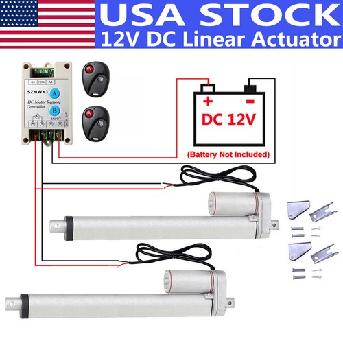 Dual 12v electric linear - 2, dc