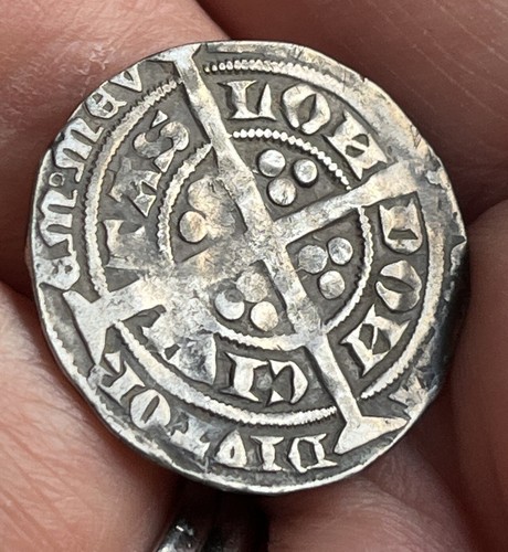 Edward iii hammered silver - edward,