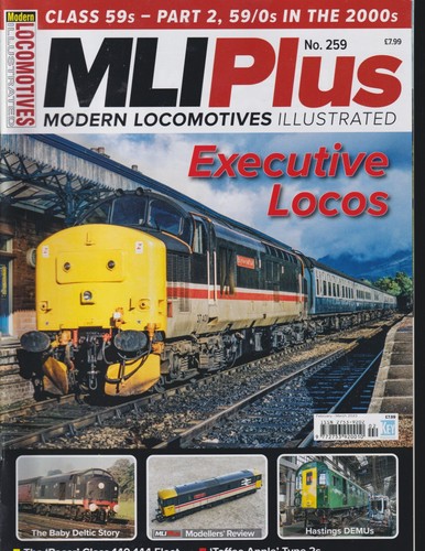 Modern locomotives illustrated - modern,