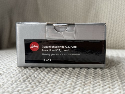 Leica brass lens - leica, hood
